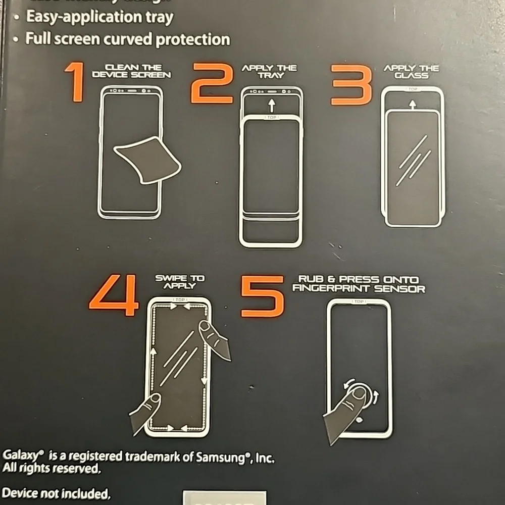 Samsung Galaxy Note 10 Curved glass screen protector